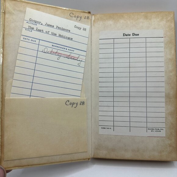 The Last Of The Mohicans By James Fenimore Cooper Air Mont Classic Hardback 1962 - Picture 3 of 5